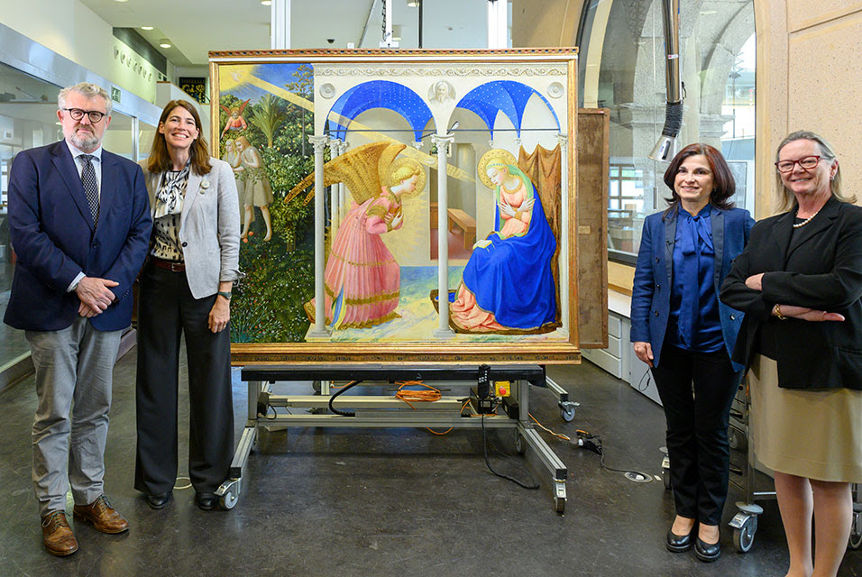 Museo del Prado presents The Annunciation by Fra Angelico after its restoration- ArtDaily feature article